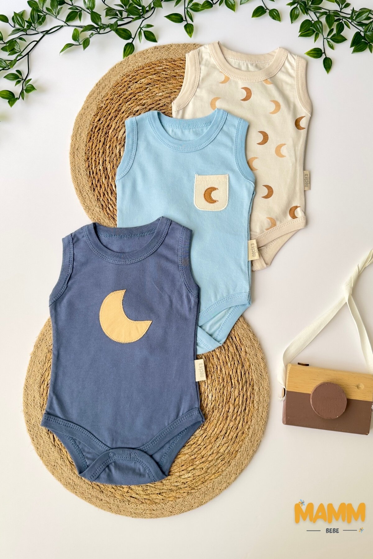 0-6 AY 3LÜ KARIŞIK DESENLİ ZIBIN SET