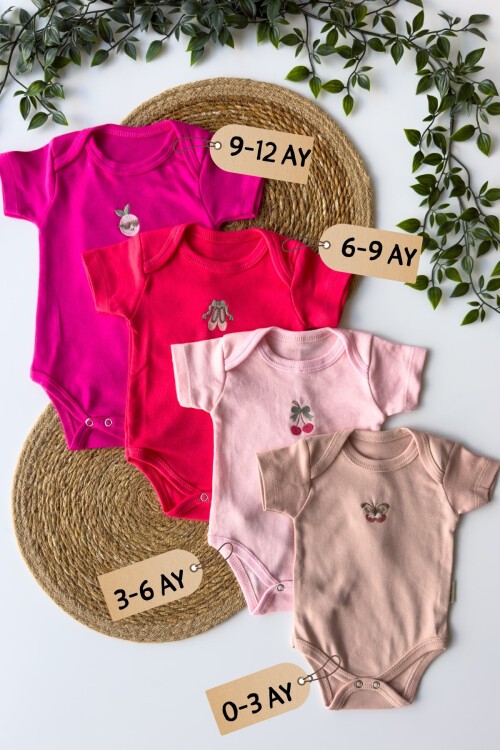 0-12 AY KARIŞIK MEYVE DESENLİ KUTUDA ZIBIN SET