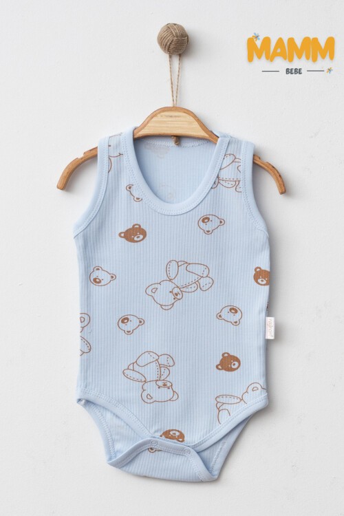 0-3-6-9 AY AYICIK DESENLİ ZIBIN MAVİ