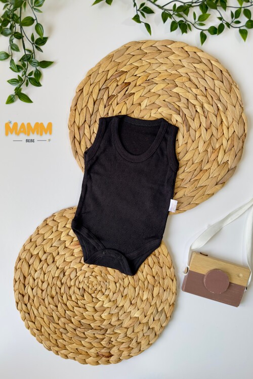 0-3-6-9 AY BAKLAVA DESENLİ ZIBIN SİYAH