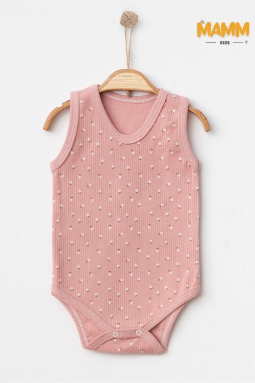 0-3-6-9 AY ÇİÇEK DESENLİ ZIBIN GÜL KURUSU