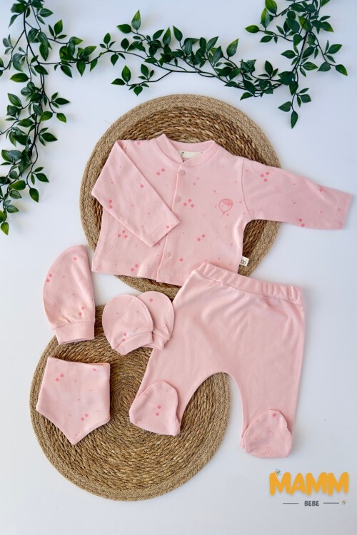 0-3 AY BALON 5Lİ YENİ DOĞAN TAKIMI PEMBE