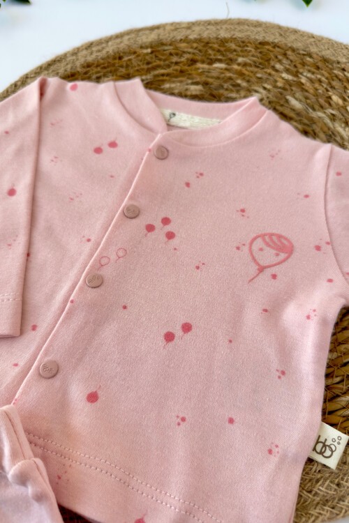 0-3 AY BALON 5Lİ YENİ DOĞAN TAKIMI PEMBE