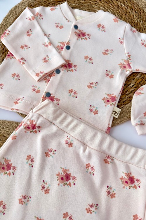 0-3 AY ÇİÇEKLİ 5Lİ YENİ DOĞAN TAKIMI