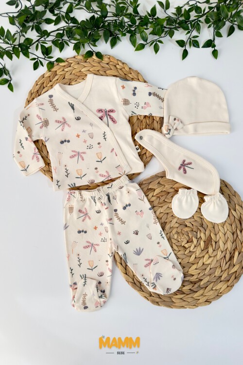 0-3 AY KIZ YUSUFCUK NAKIŞLI 5Lİ ZIBIN SET