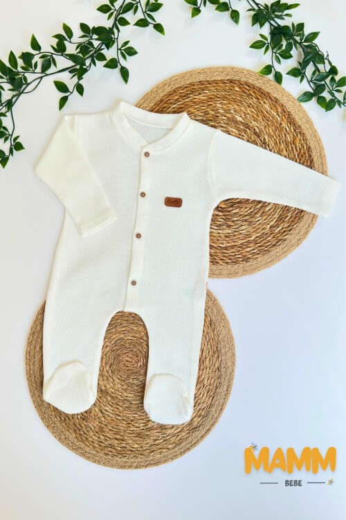 0-3 AY PETEK KUMAŞ PATİKLİ TULUM BEYAZ