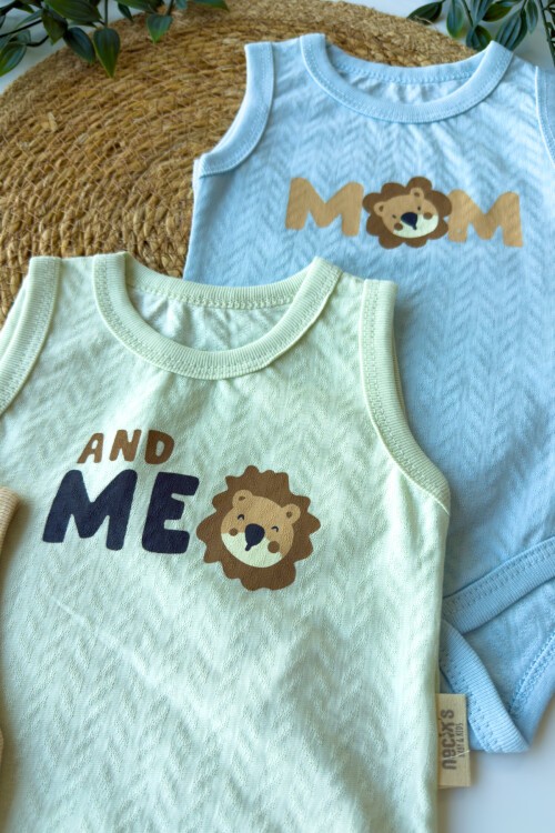 0-6 AY 3LÜ KARIŞIK DESENLİ ZIBIN SET