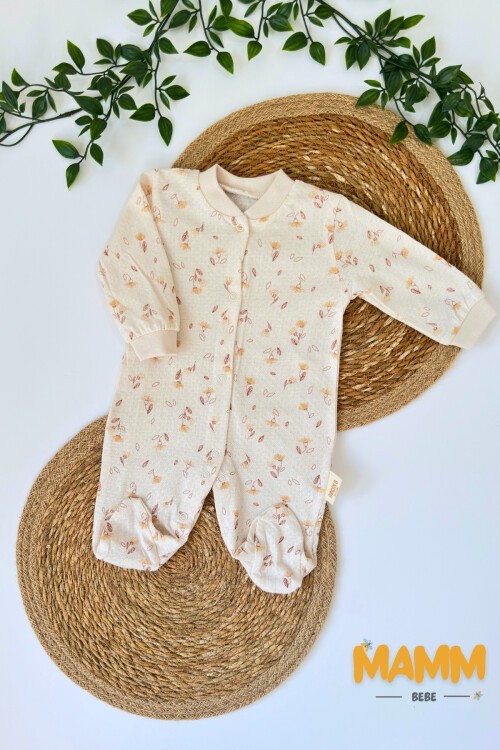 0-6 AY GANA ÇİÇEKLİ PATİKLİ TULUM