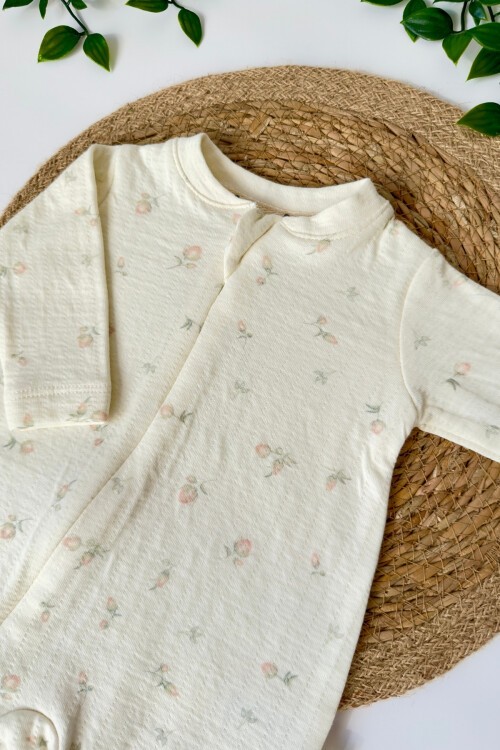 0-9 AY ROSE GİRL FERMUARLI MANŞETLİ TULUM