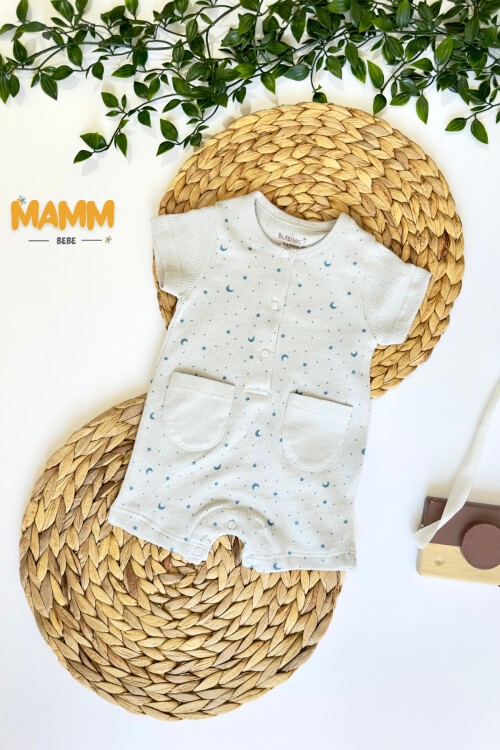 0-9 AY AY YILDIZ ŞORT TULUM MAVİ