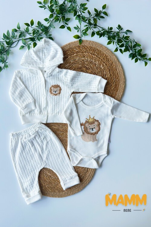 0-9 AY 3LÜ KRAL ASLANLI TAKIM BEYAZ