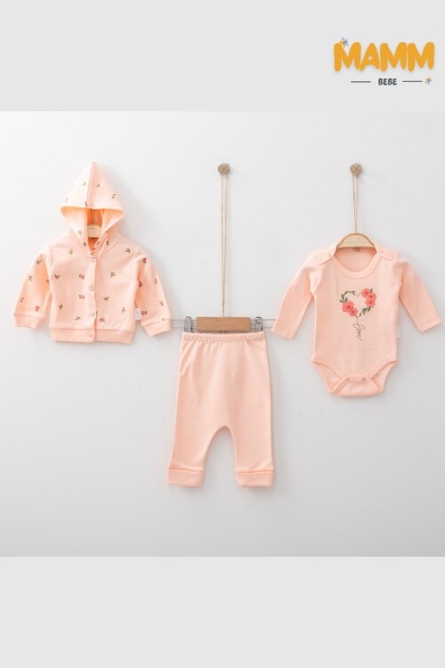 0-9 AY 3LÜ LALE DESENLİ TAKIM