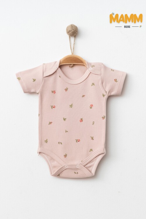 0-3-6-9 AY LALE DESENLİ KOLLU ZIBIN GÜL KURUSU