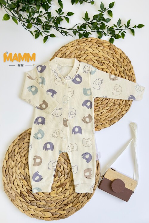 1-3-6 AY FİLLİ MANŞETLİ TULUM EKRU