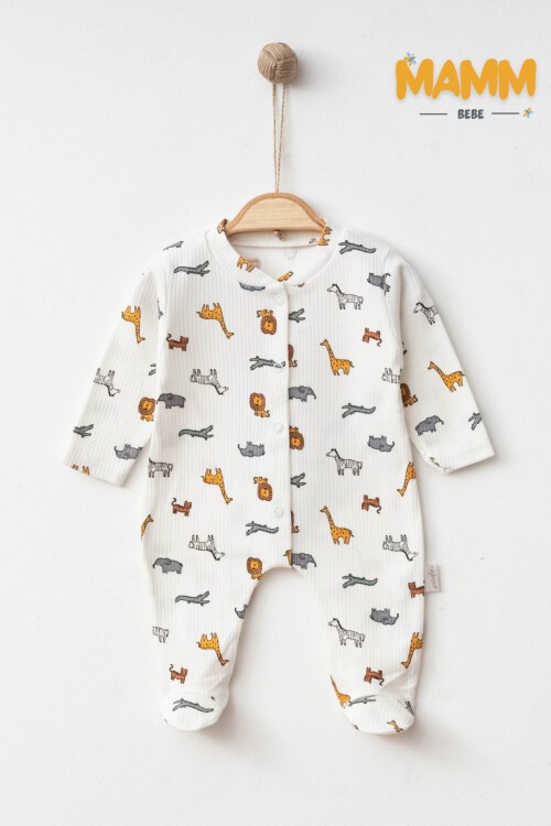 1-3-6 AY HAYVANLAR ALEMİ DESENLİ PATİKLİ TULUM