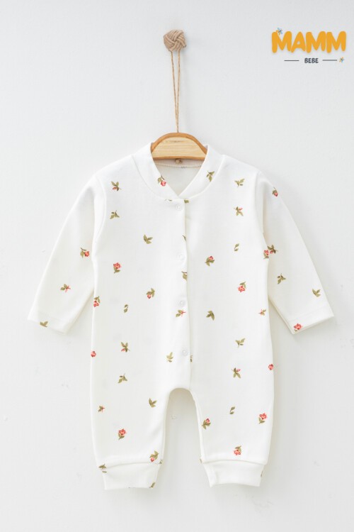 1-3-6 AY YENİ LALE DESENLİ MANŞETLİ TULUM