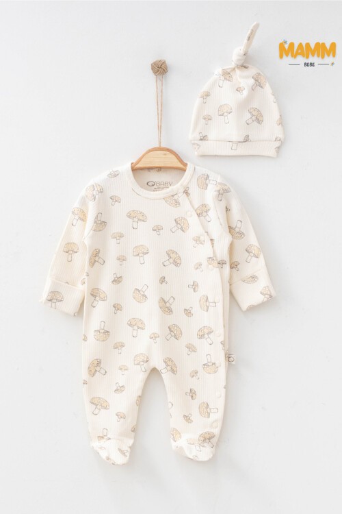 0-6 AY MANTAR DESENLİ PATİKLİ TULUM