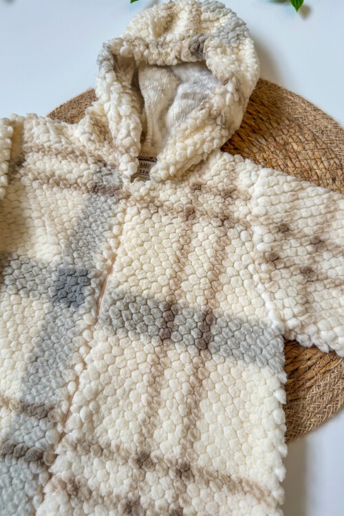 3-12 AY ÇİZGİLİ ŞAPKALI TULUM GRİ