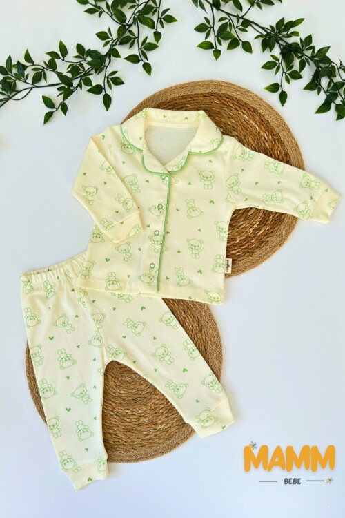 3-12 AY KALPLİ AYICIK PİJAMA TAKIMI