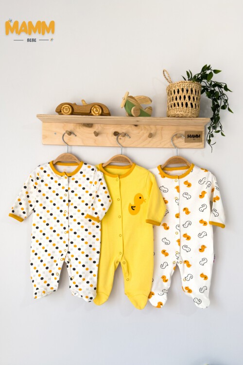 0-9 AY ÖRDEK BASKILI PATİKLİ TULUM