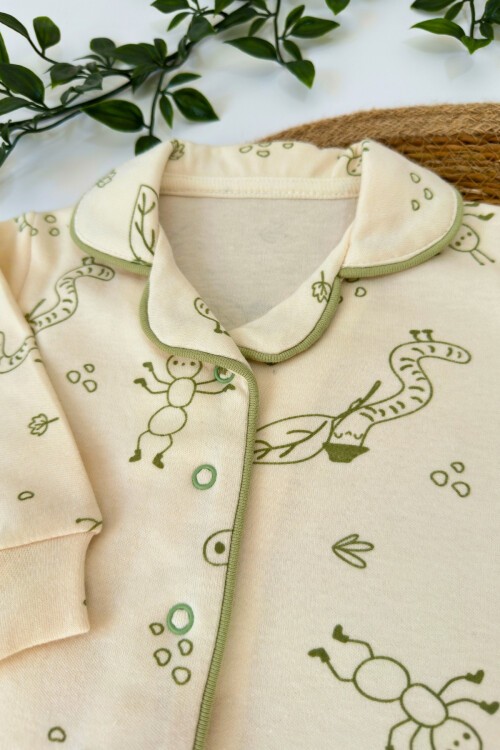 3-12 AY TIRTILLI PİJAMA TAKIMI