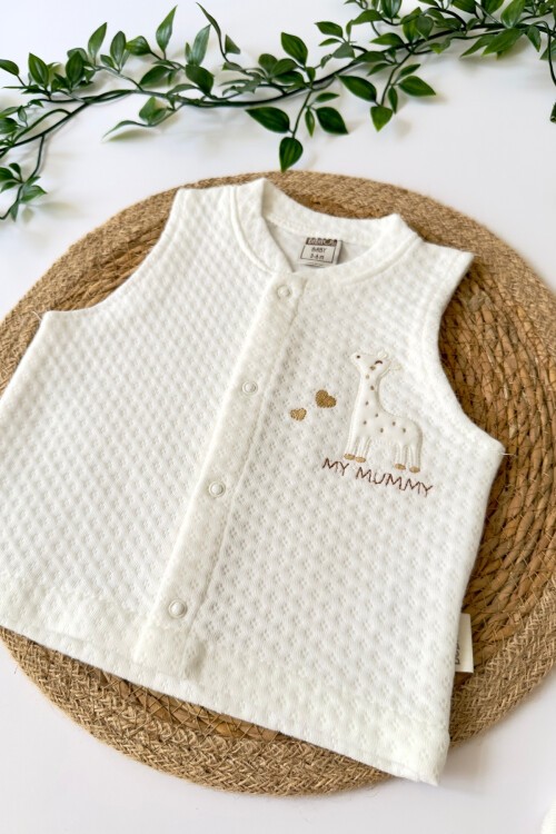 6-18 AY ZÜRAFA NAKIŞLI YELEK