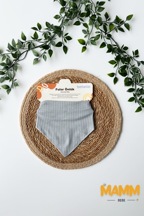 RAPOR DESEN FULAR GRİ