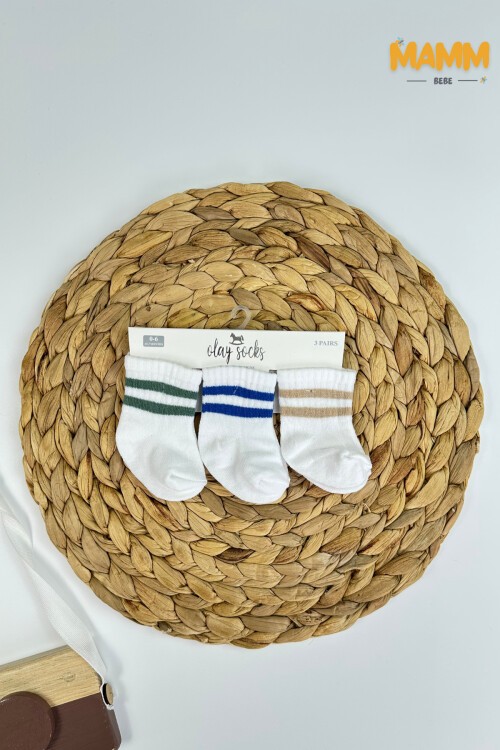 3LÜ TENİS ÇORABI 1001