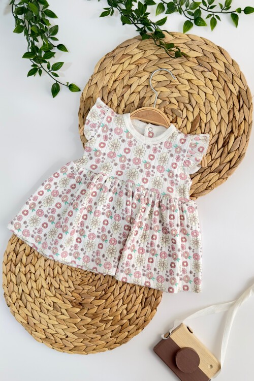 6-18 AY ÇİÇEKLİ PENYE ELBİSE