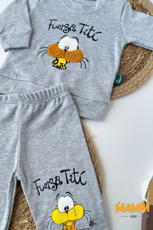 6-9-12 AY BUNNY TAKIM GRİ