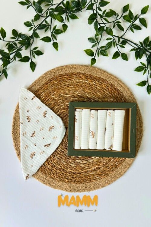 7Lİ AĞIZ SİLME MENDİLİ ARABA