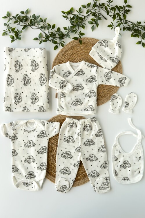 7Lİ HASTAHANE ÇIKIŞ SETİ ARABA