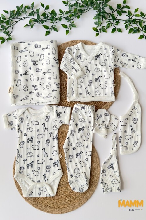 7Lİ HASTAHANE ÇIKIŞ SETİ HAYVANLAR ALEMİ