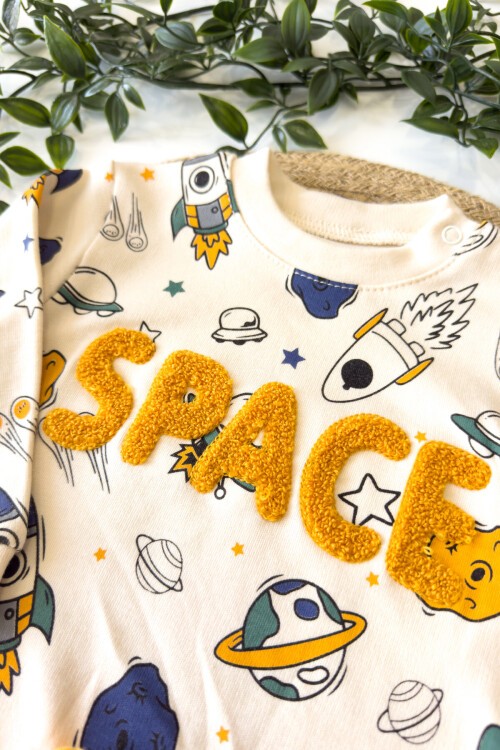 9-18 AY SPACE SÜZİNE TAKIM SARI