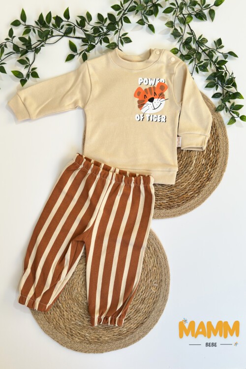 9-18 AY TİGER BASKILI TAKIM