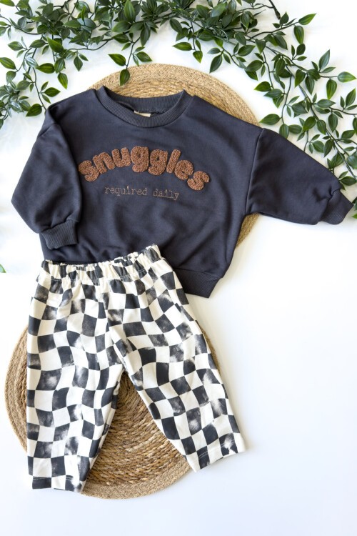 9-24 AY SNUGLESS BASKILI TAKIM SİYAH