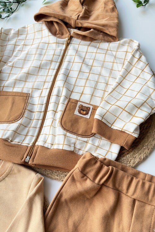 9-24 AY SÜMELA KAPÜŞONLU ÜÇLÜ TAKIM