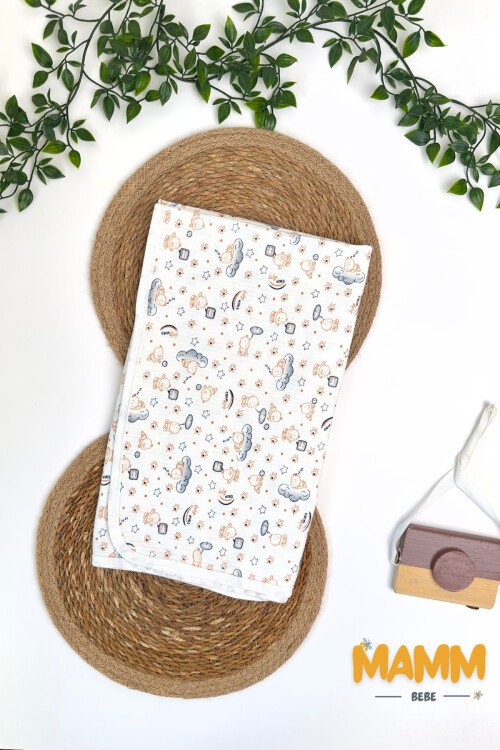 ÇİFT KATLI BULUT DESENLİ PENYE BATTANİYE