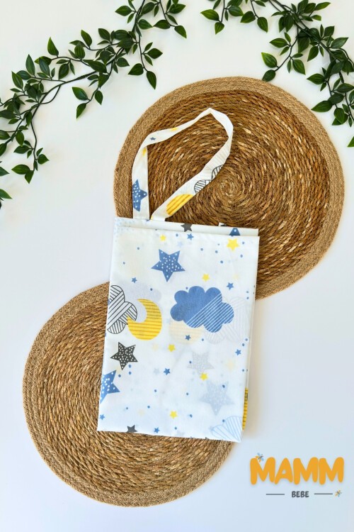 GÖKYÜZÜ DESENLİ EMZİRME ÖNLÜĞÜ