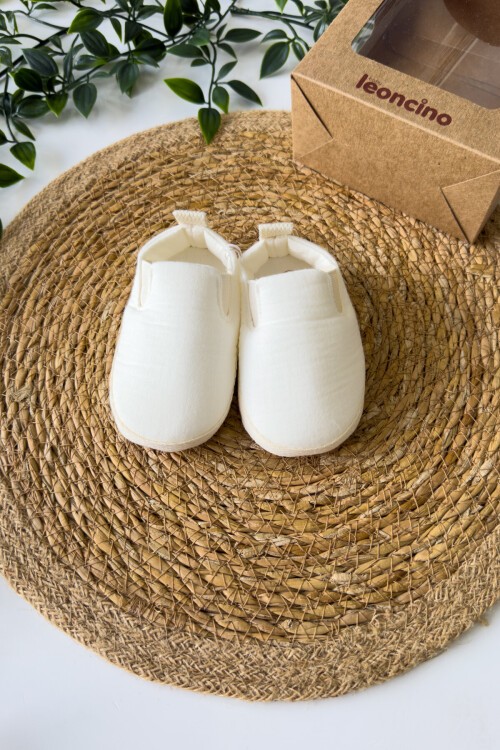 MÜSLİN PATİK AYAKKABI BEYAZ