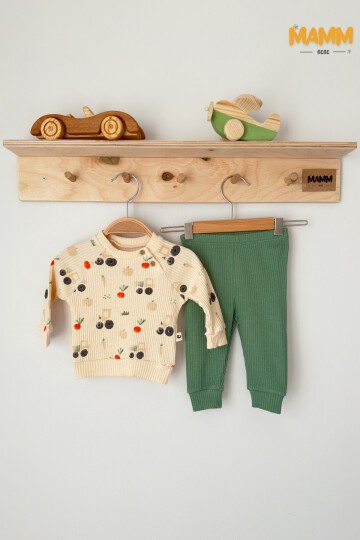 0-12 AY TRAKTÖR DESENLİ 2Lİ TAKIM