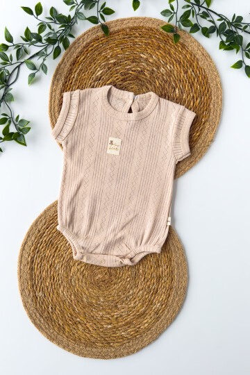 0-18 AY BEAR ARMALI KISA KOLLU BADİ BEJ