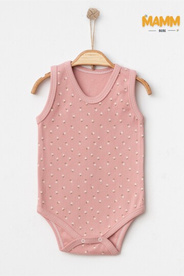 0-3-6-9 AY ÇİÇEK DESENLİ ZIBIN GÜL KURUSU