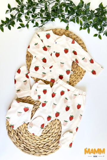 0-3 AY ÇİLEK 5Lİ YENİ DOĞAN TAKIMI