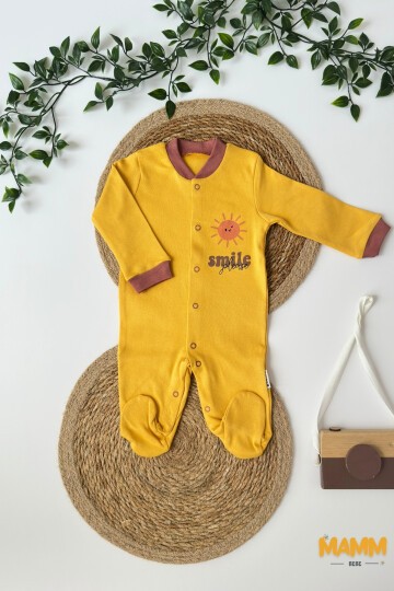 0-3 AY SMİLE DESEN PATİKLİ TULUM