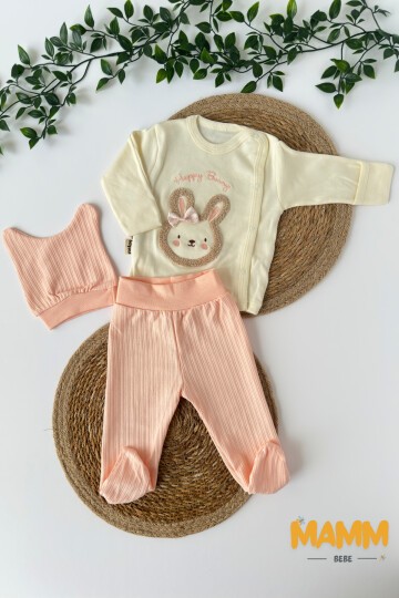 0-3 AY TOKALI TAVŞAN ÜÇLÜ TAKIM