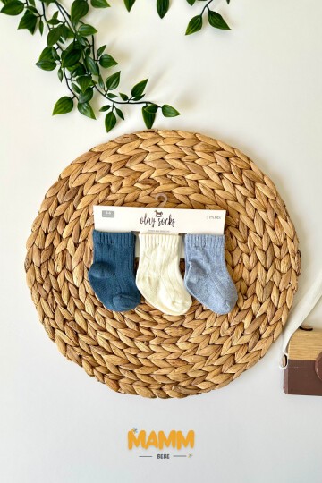 0-6 AY 3LÜ ÇORAP 1012