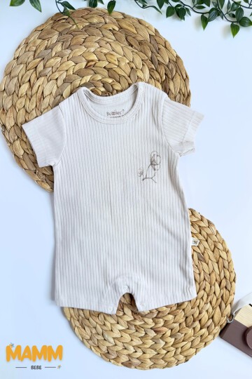 0-6 AY PAMUK DESENLİ TULUM EKRU