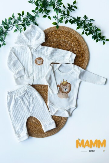 0-9 AY 3LÜ KRAL ASLANLI TAKIM BEYAZ