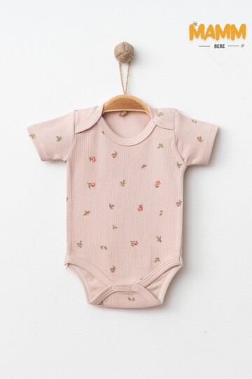 0-3-6-9 AY LALE DESENLİ KOLLU ZIBIN GÜL KURUSU